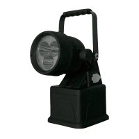 赛时工控(SHSSGK) SKSZD8-6205 220V 100W IP65 LED手持工作灯 (计价单位:盏) 黑