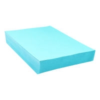 奥驰 彩色复印纸A4 浅蓝色 包