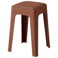 晨磊 塑料凳 47*32*28cm(咖色) 个
