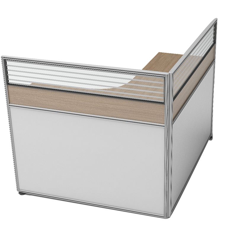 怡安然 隔断工位办公桌 120*140*110cm 张