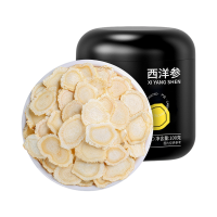杞里香西洋参8-10mm切片100g东北长白山花旗参中片非人参整枝粉