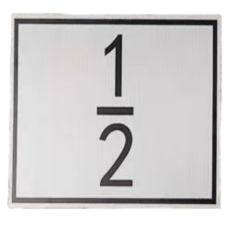 先围 半公里标牌 380*150mm 个