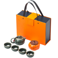 亿洛莱 茶具礼盒 密窑绿色 盒