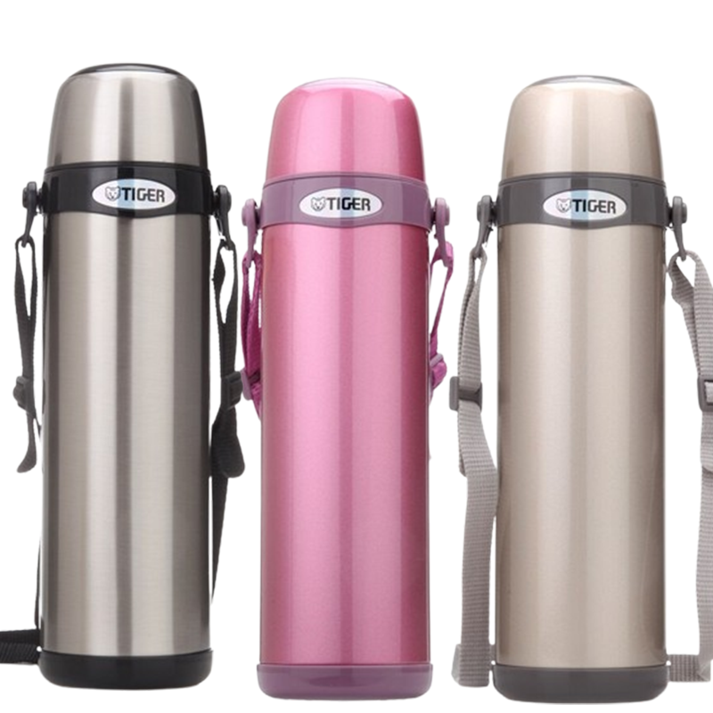 虎牌旅行壶1L便携式精密锁水保温旅行壶MBI-A10C(颜色随机)