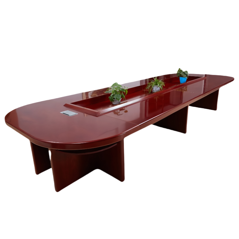 铭思沃会议桌含椅Y458套