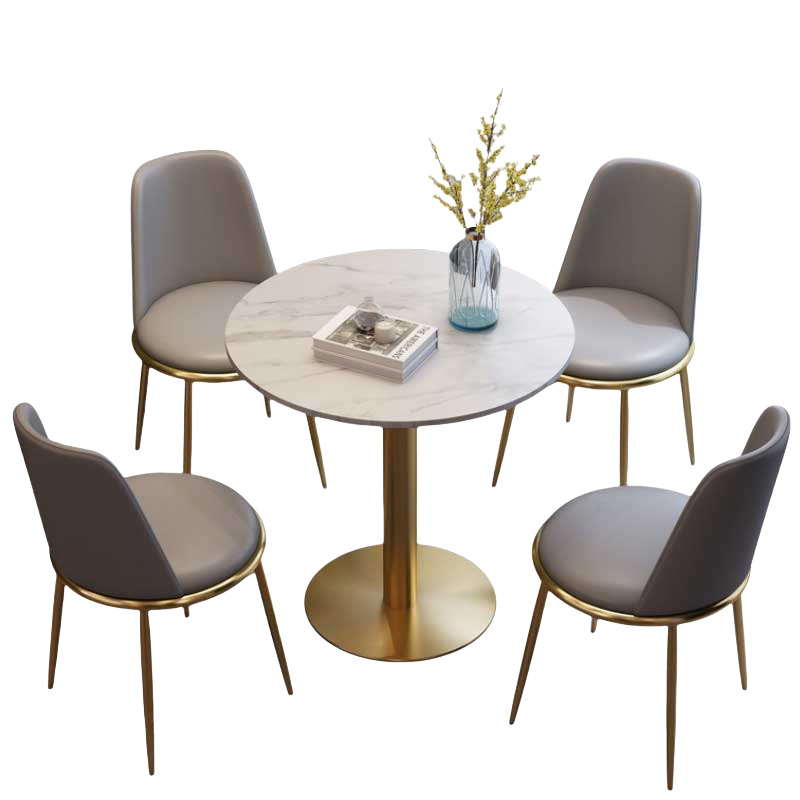 铭思达洽谈桌接待桌一桌四椅套