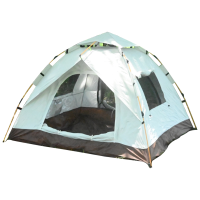 极星健 帐篷 两门两窗+防潮垫 套