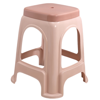 晨磊 塑料凳子 浅粉色 个
