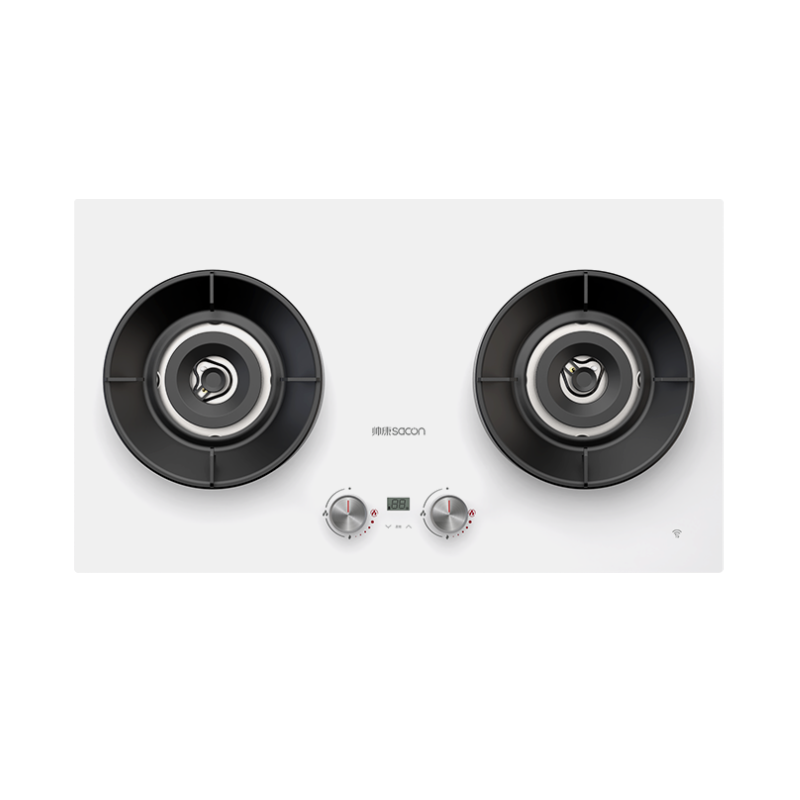 帅康(sacon)3B816W燃气灶定时双灶台式嵌入式煤气灶5.4kW大火力烟灶联动可调节家用免改孔以旧换新煤气炉液化气
