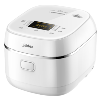 美的(Midea)电饭煲0涂层 家用3L电饭锅不锈钢无涂层蜂窝内胆2-3人IH加热智能多功能电饭煲HC3050S