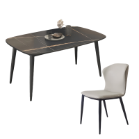 芙首泰岩板餐桌椅1800*900*750mm(1桌4椅)套