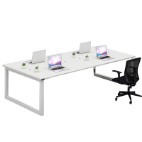 盛铁达 办公桌带线槽 2000*1200*750mm STD-XTBG05 张