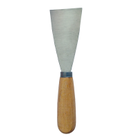 启具圆木柄油灰刀4寸/把