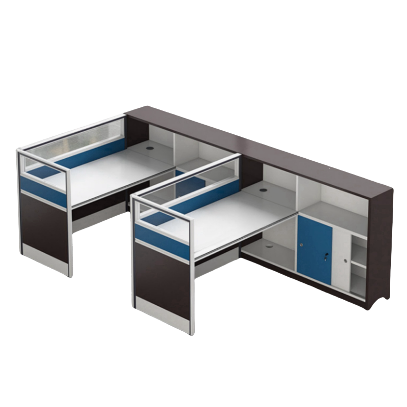 荺炬屏风桌两人位F型组