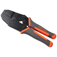 钢盾 S035025 端子压接钳同轴绝缘裸端子压线钳强力压著钳电子维修压接钳 欧式端子压接钳