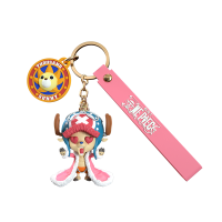 AIPI AIPI海贼王 钥匙扣挂件可爱挂饰创创意礼品可爱路飞乔巴公仔高级感精品钥匙扣海贼王书包挂件