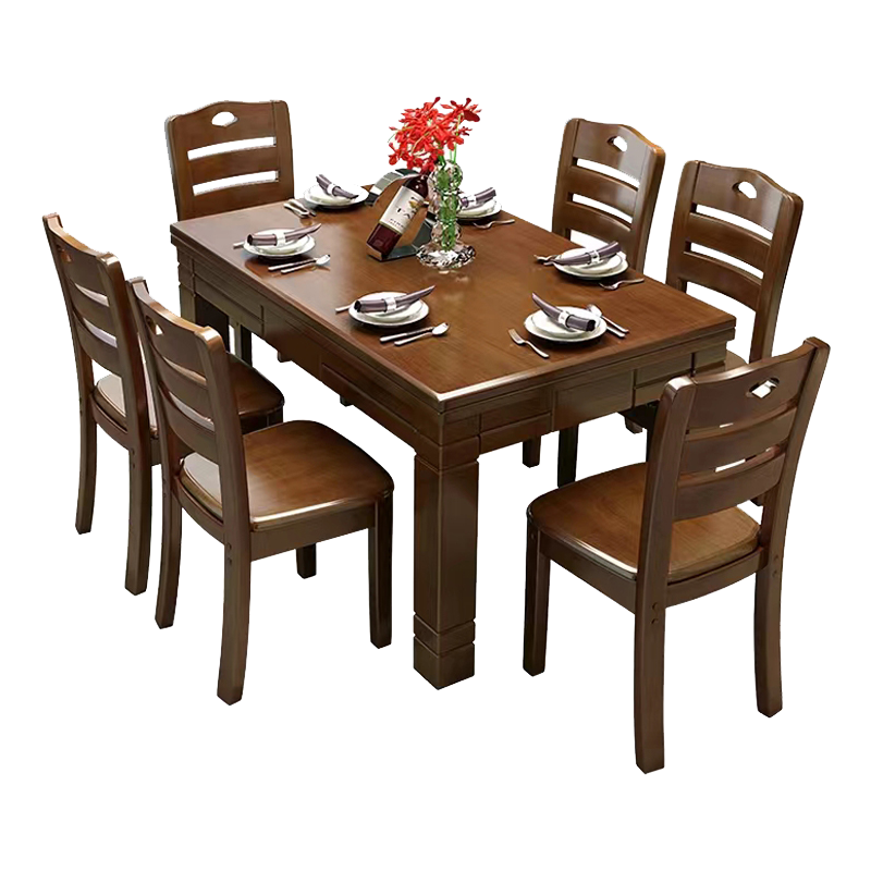 博林创 实木餐桌 单桌1.2米 张