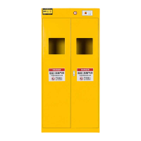 铭思达气瓶柜二代双瓶台