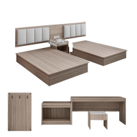 乐琪艺标间床150*200*26cm套