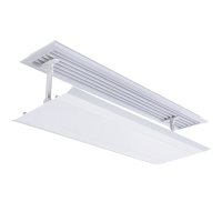 安盟臣AMC2169中央空调支架款塑刚挡风板通用200*1000mm 白色