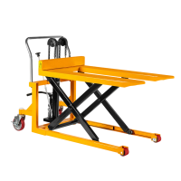 行路泽手动液压高搬运叉车GSD系列550货叉可移动承重1000公斤起升0.8米 XLZ-863SGSD1000.550