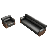 智叶舟办公沙发组合1900*810*850mm(1+3)套