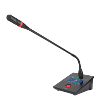 启诺 QN-MWC5100c/d 无线会议系统话筒充电款 专业会议鹅颈麦克风(长咪)黑