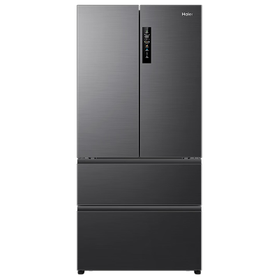 海尔(Haier)法式四开门冰箱509L容量新一级双变频双循环风冷无霜干湿分储 BCD-509WGHFD7DS9U1