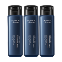 欧莱雅男士青春肌源爽肤水保湿补水护肤品清爽紧致淡纹官方正品50ml*3