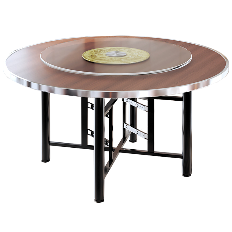 凌迪星转盘圆桌1.8*0.75m张