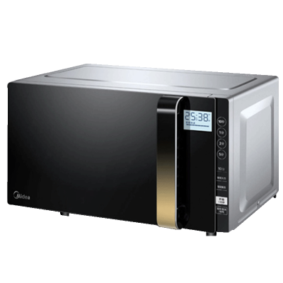 美的(Midea)微波炉大火力 23升变频家用 光波烧烤炉 智能湿度感应 低噪音更静谧X3-233A