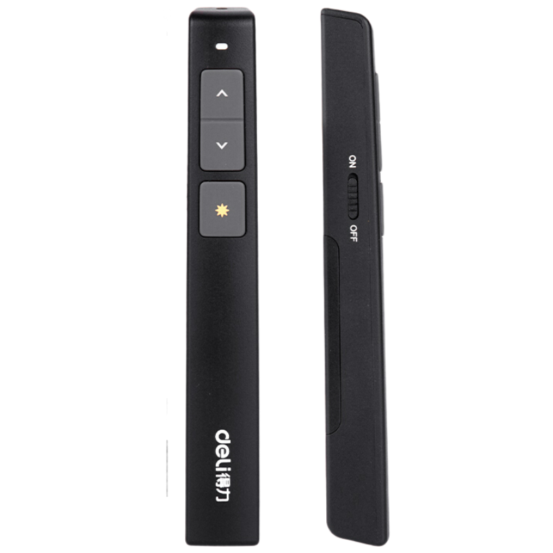 罗技 R500 激光笔 无线演示器PPT翻页笔 无线蓝牙双连 Mac iOS兼容 黑色 一个装