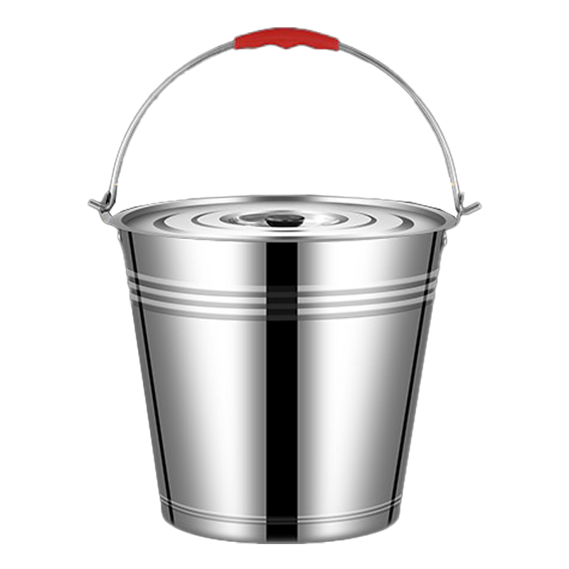 攸 不锈钢手提式水桶 24cm 个