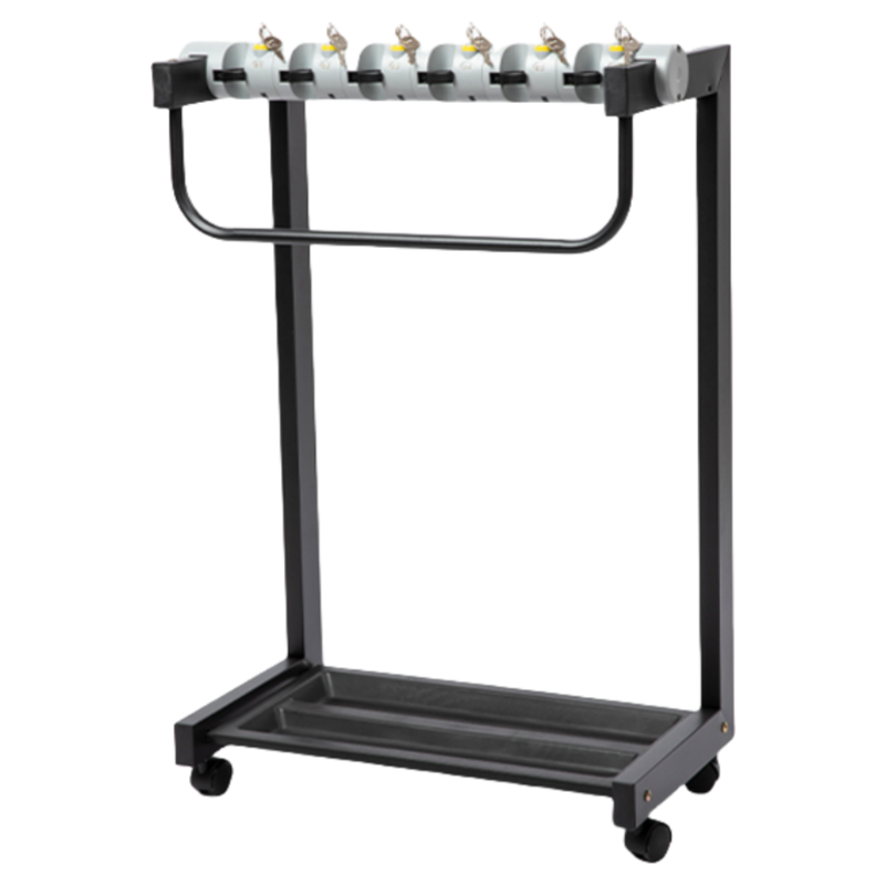 桃锦堂带锁雨伞架