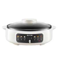 苏泊尔(SUPOR)电饼铛家用 单面煎饼锅 烙饼锅早餐机煎烤机电火锅多功能烤肉锅 60mm加深 JT30A818