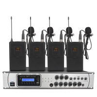 册视监控器材配件功放无线麦克风一体机一拖四KS-6000套