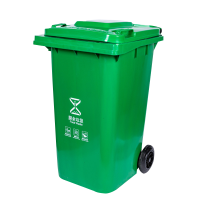 斯赞 带轮分类垃圾桶 100L 个