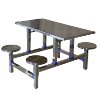 荺炬不锈钢餐桌