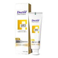 牙博士加配疗去烟渍牙膏120g 深层去渍还原美白牙齿健康