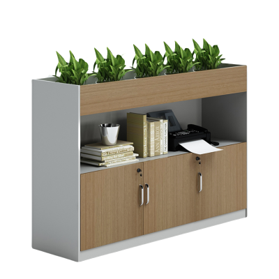 铭思达矮柜花槽柜三门台