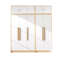 圣承启 木质衣柜 五门台