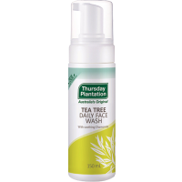 Thursday Plantation 星期四农庄 茶树精华日常泡沫洁面乳 150ml 温和清洁不含皂基 澳洲进口