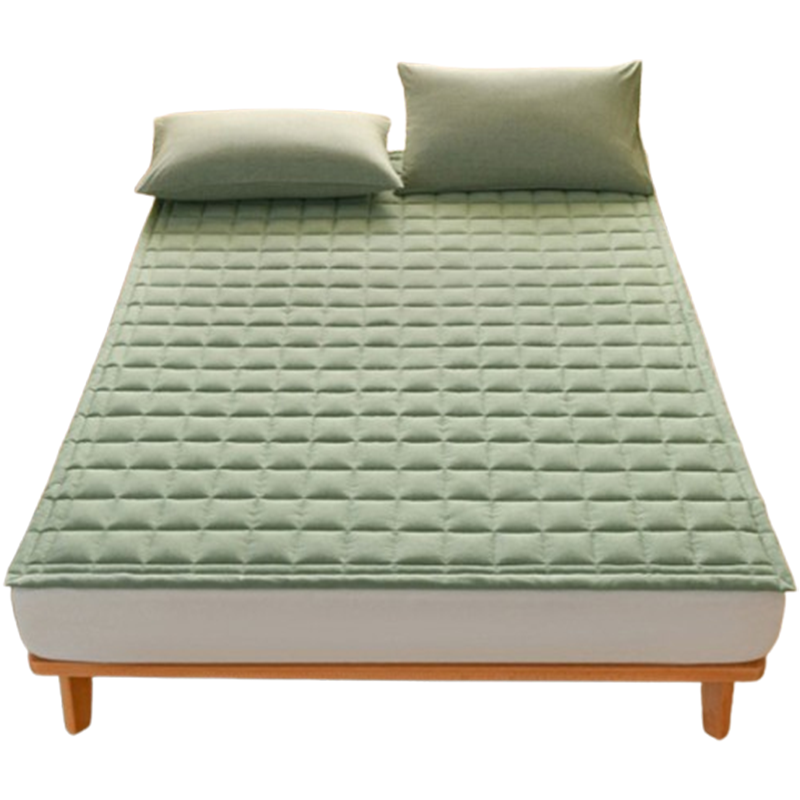 昕蓝梦 A类全棉新疆棉床垫床褥防滑加厚保护套 120*200cm 床