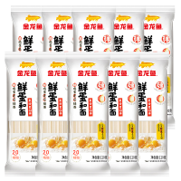 金龙鱼鲜蛋和面120g*10袋 鲜鸡蛋麦芯挂面家用面条汤面
