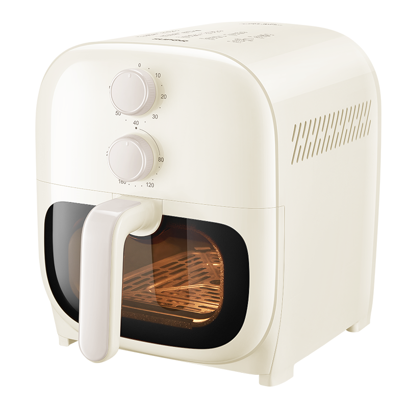 苏泊尔SUPOR 5升空气炸锅KJ50D806 1350W旋钮温控不粘内锅健康低脂烹饪