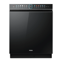 海尔(Haier)双面洗嵌入式洗碗机W5000Plus 升级18套+3大容量UV双重除菌EYBW18566JHU1
