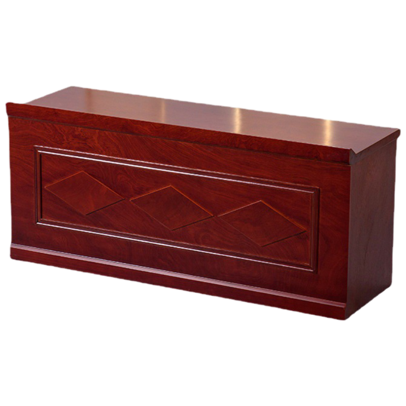 质凡 油漆贴木皮1.4米主席台 /ZF-YQZ033/1400*600*760mm