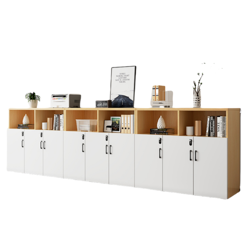 智叶舟矮柜文件柜九门柜360*40*109cm台