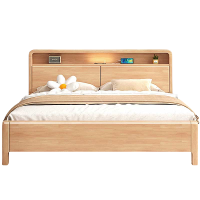 铭思达实木单人床1.2米张