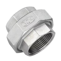 伟鹏双兴 304不锈钢内丝活接 DN15(4分) 个